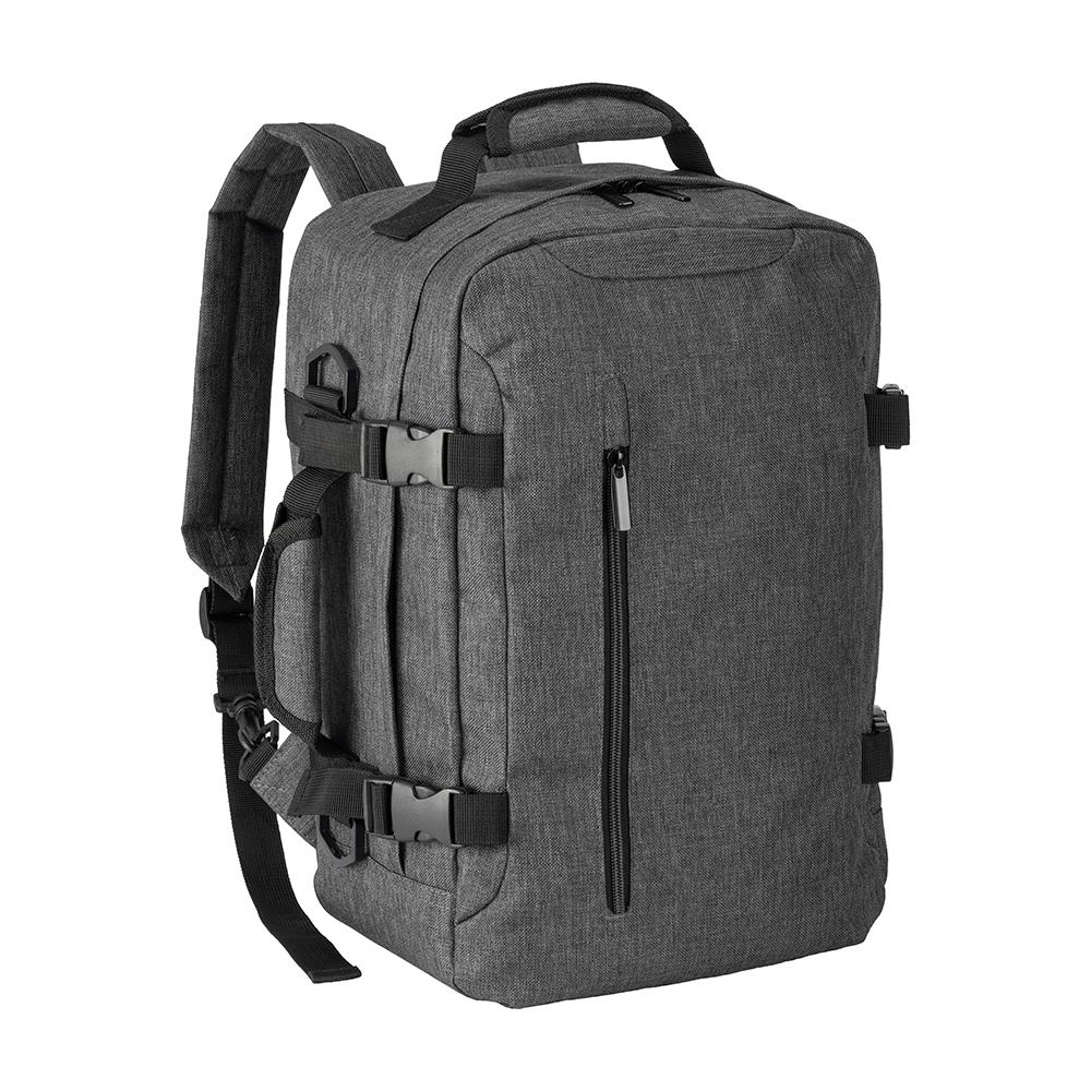 Zaino da viaggio cabin size con porta pc (15) in poliestere 900D melange Zaino da viaggio cabin size con porta pc (15) in poliestere 900D melange